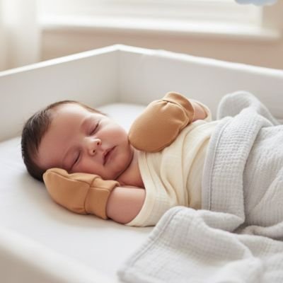 Moufle bébé anti-rayures
