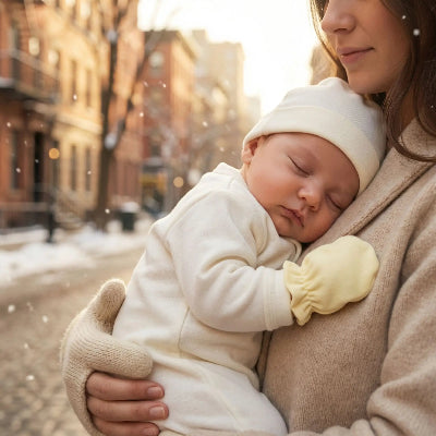moufle pour bebe simple apaisant