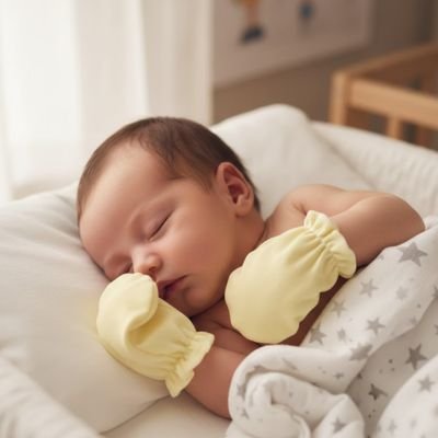 Moufles pour bebe  utilisé pour protéger des rayures