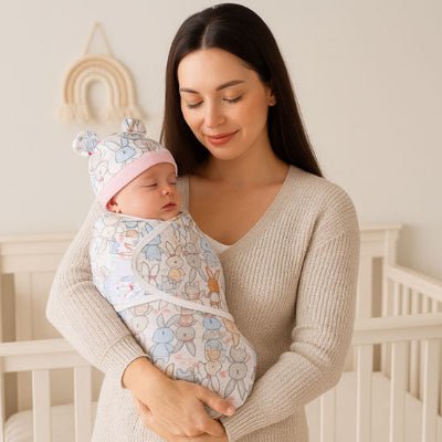 nid d ange bebe - Couverture coton - 3bvboutique