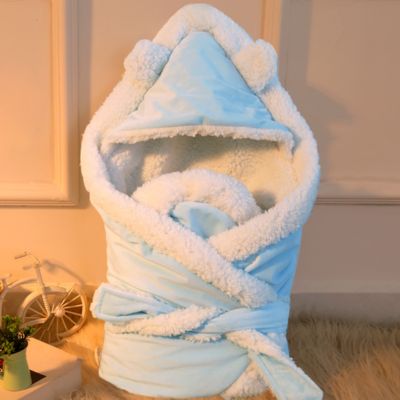 nid d'ange cosy - velours corail - 3bvboutique