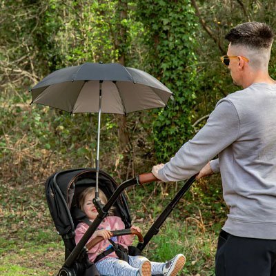 Ombrelle pour poussette protection de pluie