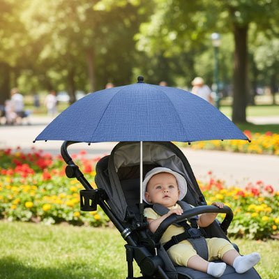 Ombrelle pour poussette | Protection UV Universelle - 3bvboutique