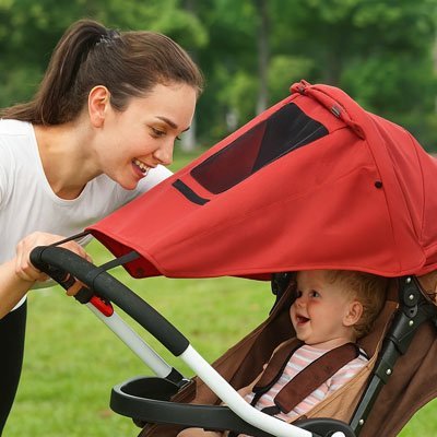 Pare - soleil pour poussette | Protection Universelle Ajustable - 3bvboutique