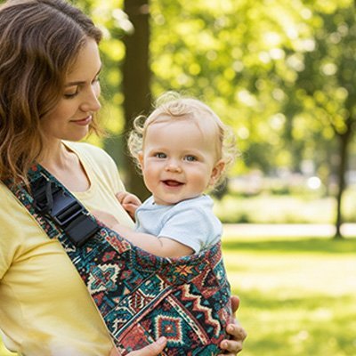 portage bebe echarpe| Confort Ergonomique - 3bvboutique