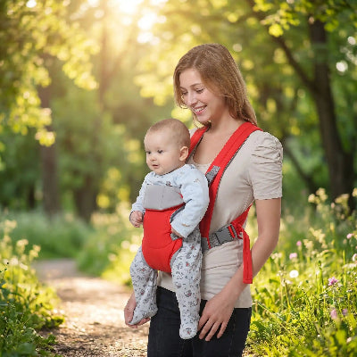 porte bébé Kangourou été porter par femme