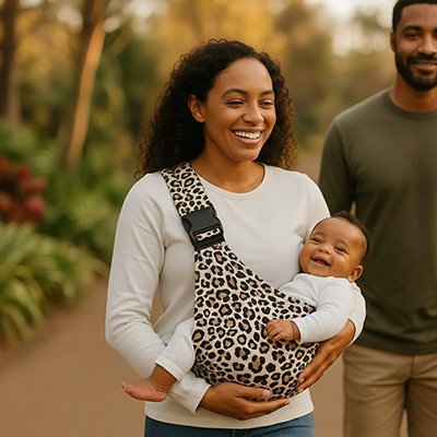 Porte bébé | écharpe de portage - 3bvboutique