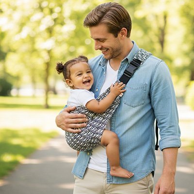 echarpe de portage bebe | Cocooning Sécurisé - 3bvboutique
