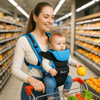 porte bébé physiologique - portage - 3bvboutique