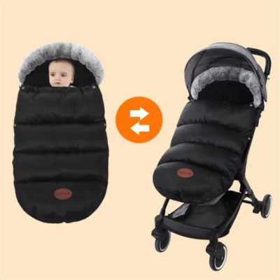 poussette chanceliere - fourrure - 3bvboutique