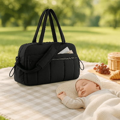 sac a dos langer bebe - matelassé imperméable - 3bvboutique