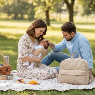 Sac a langer bebe  facile à transporter