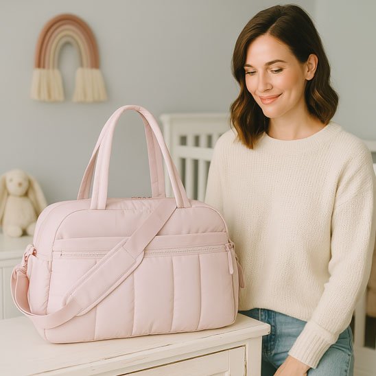 Sac a langer couleurs fraiches d'été