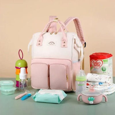 sac a langer - creme rose - 3bvboutique