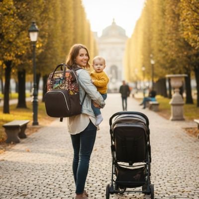 Sac a langer  sortie sans stress