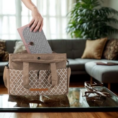 Tapis de change compact imperméable