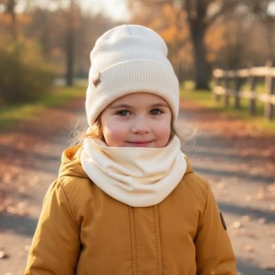 Tour de cou enfant en polaire